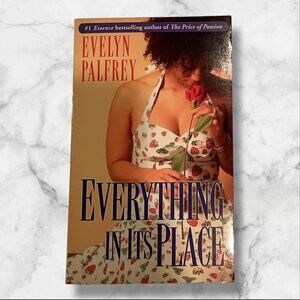 Everything In Its Place By Evelyn Palfrey‎ Paperback Romance Novel